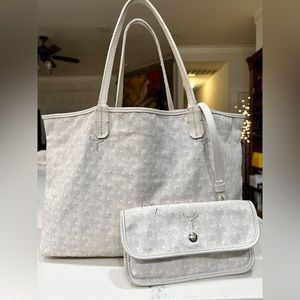 Goyard PM tote with detachable wallet